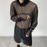 Ouzey Transparent Mesh T-shirt