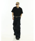 Ouzey 10250 CARGO STRAIGHT PANTS