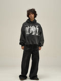 Ouzey 10039 PUNK SHADOW PULLOVER HOODIE