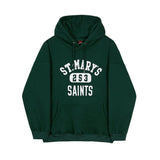 Ouzey 3079 GREEN LETTERED HOODIE