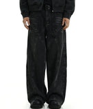 Ouzey 10829 BLACK RODEO DENIM JEANS