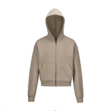 Ouzey 10828 BOXY ZIP-UP HOODIE