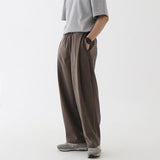 Ouzey 4453 ZIP-UP COLLAR JK & WIDE SWEATPANTS