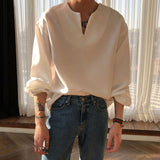 Ouzey 6575 V-NECK CUFF LONGSLEEVE