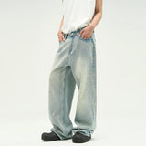 Ouzey 10095 WHITE BLUE DENIM JEANS