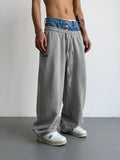 Ouzey 9811 TWO PIECE JEAN LOUNGE PANTS