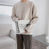 Ouzey 3460 ROUND NECK KNITTED SWEATER