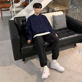 Ouzey 3176 NAVY BLUE CREWNECK SWEATER