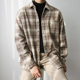 Ouzey 2811 WOOLEN PLAID SHIRT