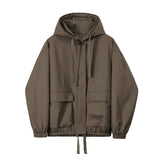 Ouzey 7034 STAND COLLAR HOODED PILOT JK