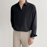 Ouzey 2564 V-NECK COLLAR SHIRT