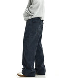 Ouzey 11428 DARK GRAY STRAIGHT CARPENTER PANTS