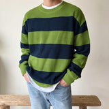 Ouzey 3326 KNITTED STRIPE SWEATER