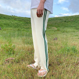 Ouzey 2015 STRIPE STRAIGHT PANTS