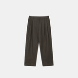 Ouzey 10927 FOLDED PLEATED STRAIGHT PANTS