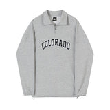 Ouzey 4100 HALF ZIP-UP COLORADO TURTLENECK SWEATER