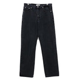 Ouzey 6392 BLACK WIDE STRAIGHT JEANS