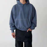 Ouzey 90s Streetwear 1205 Crop Pullover Hoodie