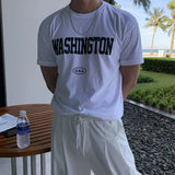 Ouzey 11409 Washington Lettered Short Sleeve