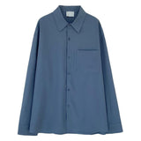 Ouzey 4443 ESSENTIALS BUTTON-UP COLLAR SHIRT