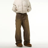 Ouzey 10713 BROWN CARPENTER PANTS