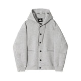 Ouzey 5418 OVERSIZE BUTTON-UP HOODIE JK