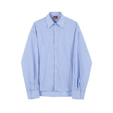 Ouzey 862 STRIPED BUTTON UP SHIRT