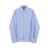 Ouzey 2156 OVERSIZE STRIPED COLLAR SHIRT