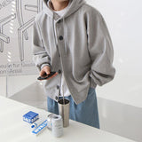 Ouzey 5418 OVERSIZE BUTTON-UP HOODIE JK