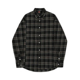 Ouzey 1467 BLACK PLAID SHIRT