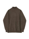 Ouzey 90s Streetwear 10405 Mock Neck Knitted Sweater