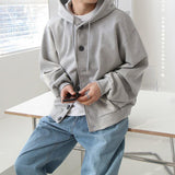 Ouzey 5418 OVERSIZE BUTTON-UP HOODIE JK