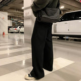 Ouzey 6211 CASUAL WIDE STRAIGHT DRAPE PANTS