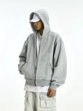 Ouzey 10828 BOXY ZIP-UP HOODIE