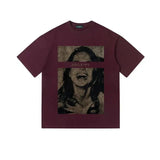 Ouzey Oversize Printed T-shirt