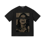 Ouzey Oversize Printed T-shirt