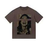 Ouzey Oversize Printed T-shirt