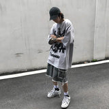 Ouzey Oversized Graffiti T-Shirt