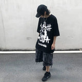 Ouzey Oversized Graffiti T-Shirt