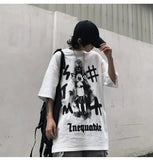 Ouzey Oversized Graffiti T-Shirt