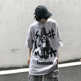 Ouzey Oversized Graffiti T-Shirt