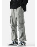 Ouzey Relaxed Fit Cargo Pants With Pockets