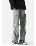 Ouzey Relaxed Fit Cargo Pants With Pockets