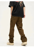 Ouzey Retro Straight-leg Cargo Pants