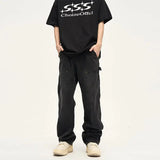 Ouzey Retro Straight-leg Cargo Pants