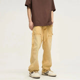 Ouzey Retro Straight-leg Cargo Pants