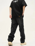 Ouzey Retro Straight-leg Cargo Pants