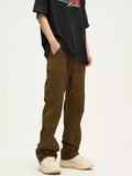 Ouzey Retro Straight-leg Cargo Pants