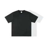 Ouzey Round Neck Solid Color T-Shirt