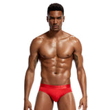 Ouzey 4 PCS Men Fashion Sexy Gay Classic Men's Briefs New Male Sleepwear Panties Low Waist Underpants Modal Underwears Briefs